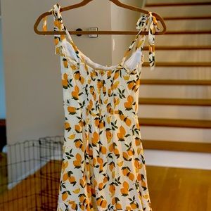 Reformation Lemon Dress